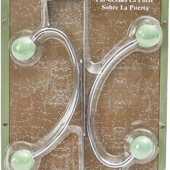 4/$14 Elegant Home Fashions Over the Door Hooks (Teal) 4 packs 8 hooks NEW! - Picture 5 of 5